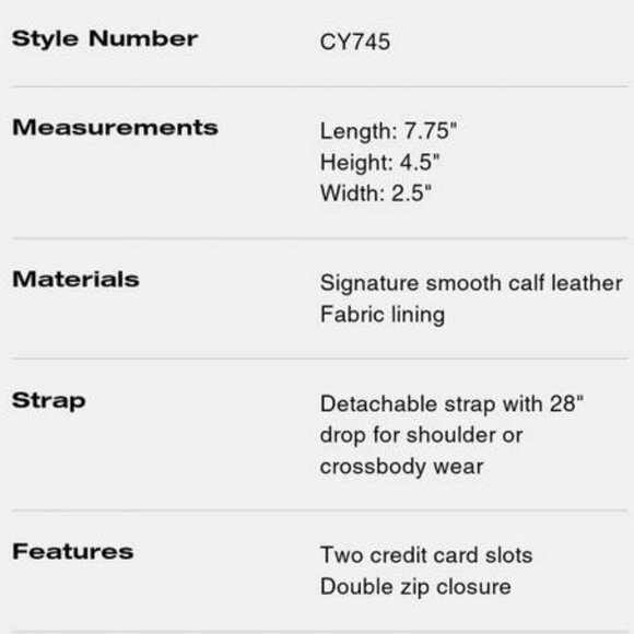 New Coach MINI White and Red Satchel/Crossbody Bag with Cherry Print - Picture 8 of 9